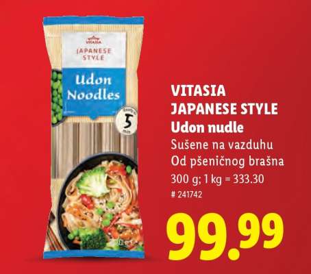 VITASIA JAPANESE STYLE Udon nudle