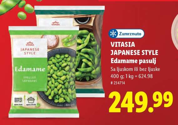 Vitasia Japanese Style Edamame pasulj