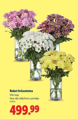 Buket hrizantema
