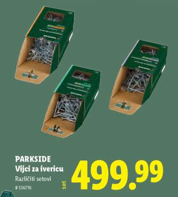 PARKSIDE Vijci za ivericu