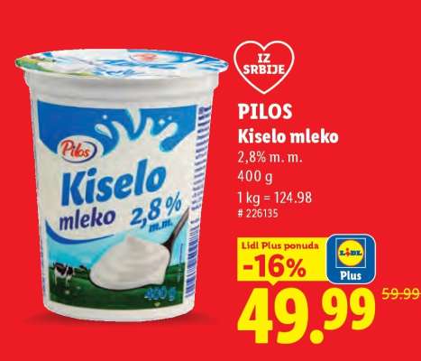Pilos Kiselo mleko