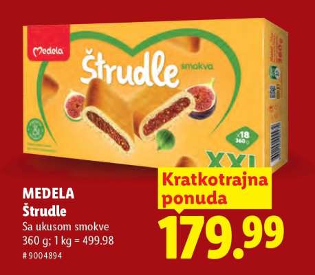 MEDELA ŠTRUDLE