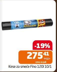 Kese za smeće Fino 120l 10/1