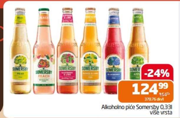 Alkoholno piće Somersby 0.33l