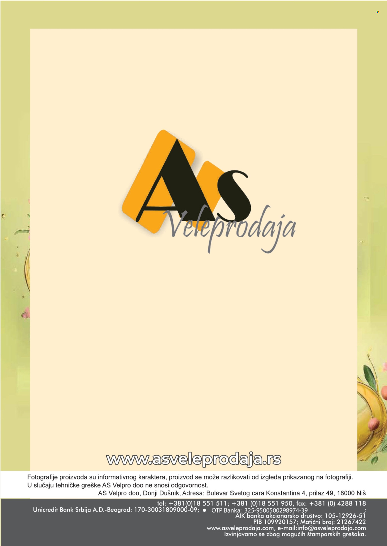 AS Veleprodaja katalog - 01.05.2026 - 31.05.2026. Stranica 20