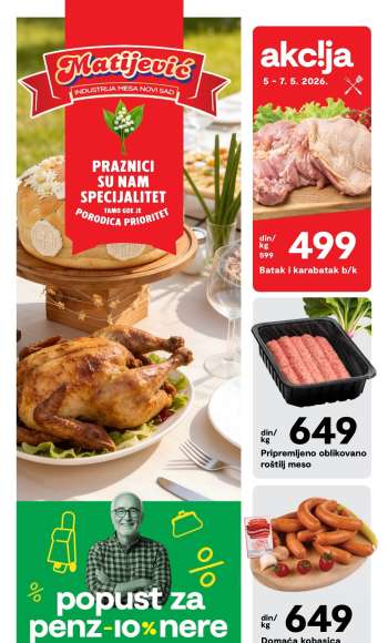 Matijević katalog - 01.05.2026 - 31.05.2026.