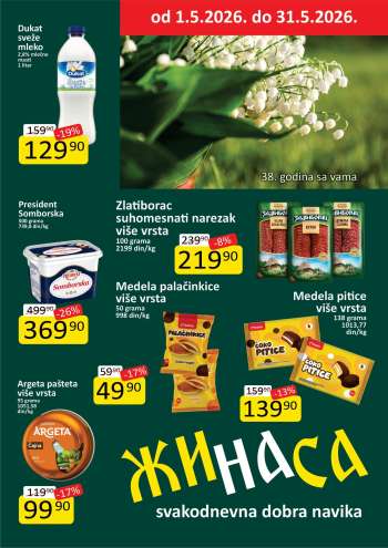 ŽINASA katalog - 01.05.2026 - 31.05.2026.