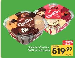 Sladoled Quattro
