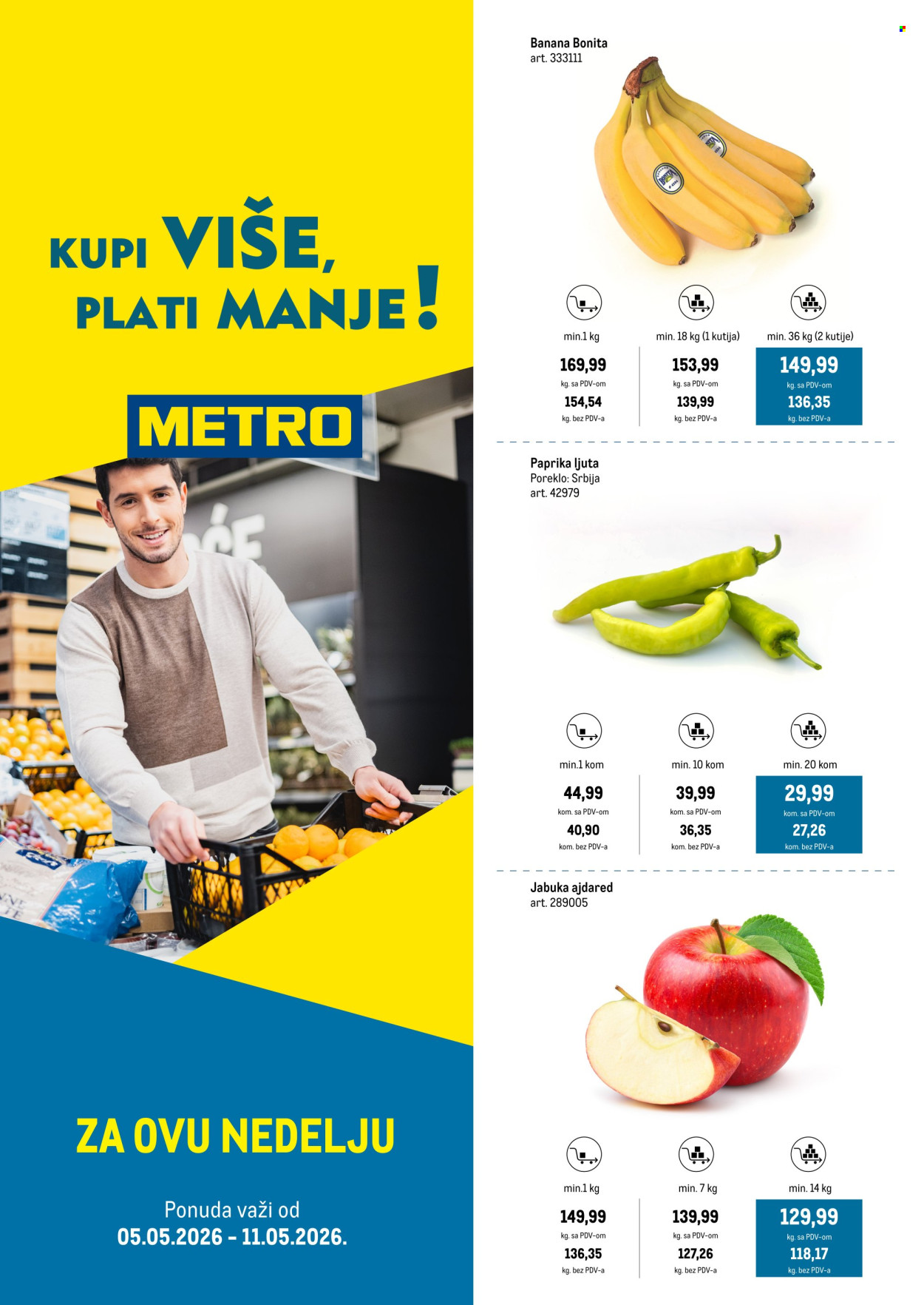 Metro katalog - 05.05.2026 - 11.05.2026. Stranica 1