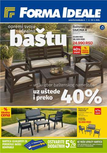 Forma Ideale katalog - 04.05.2026 - 30.05.2026.