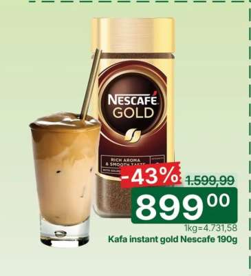 Kafa instant Gold Nescafe 190g