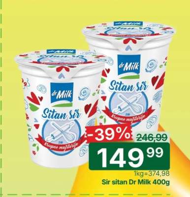 Sir sitan Dr Milk 400g