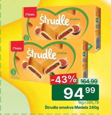 Štrudla smokva Medela 240g