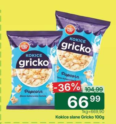 Kokice slane Gricko 100g