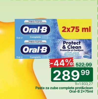 Oral-B 2x75ml