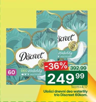 Discreet DEO Waterlily Multiform