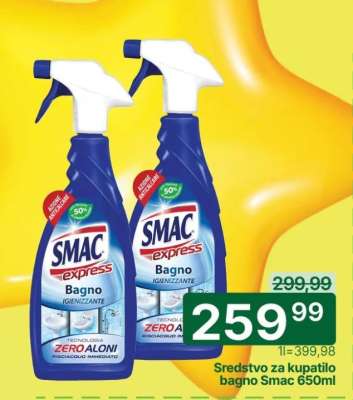 Sredstvo za kupatilo bagno Smac 650ml