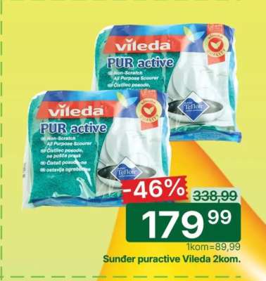 Sunder puractive Vileda 2kom.