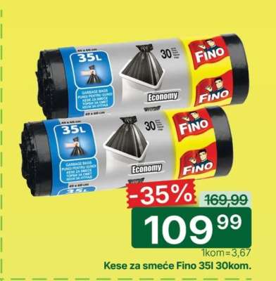 Kese za smeće Fino 35l 30kom.