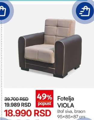 Fotelja VIOLA