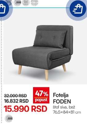 Fotelja FODEN