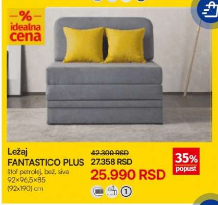 Ležaj FANTASTICO PLUS