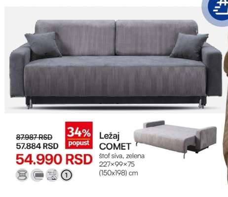 Ležaj COMET
