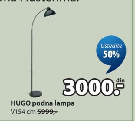 HUGO PODNA LAMPA