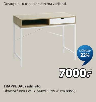 TRAPPEDAL RADNI STO