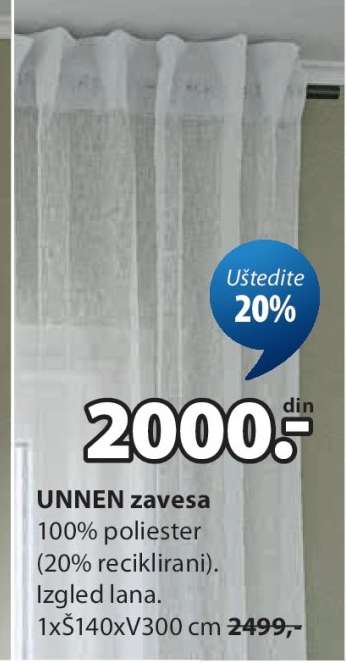 UNNEN ZAVESA