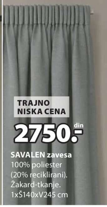 SAVALEN ZAVESA