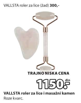 VALLSTA ROLER ZA LICE I MASAŽNI KAMEN