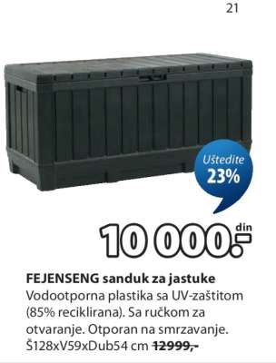 FEJENSENG SANDUK ZA JASTUKE