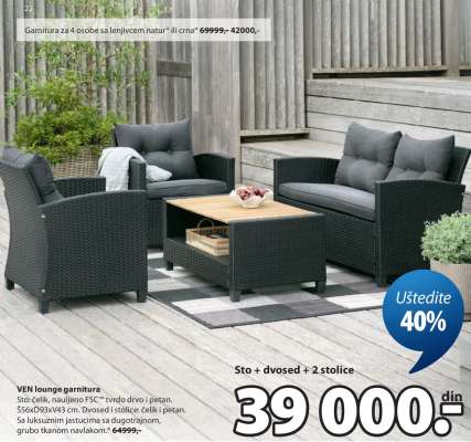 VEN lounge garnitura