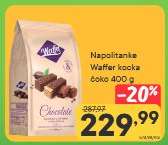 Napolitanke Waffer kocka čoko 400 g