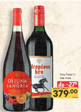 Vino Čoka 1 l, více vrsta
