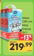 Mleko 2.8%mm Moja Kravica 2x1 l