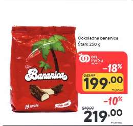 Čokoladna bananica Štark 250 g