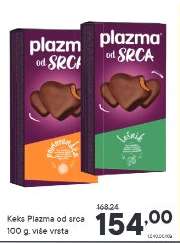 Keks Plazma od srca