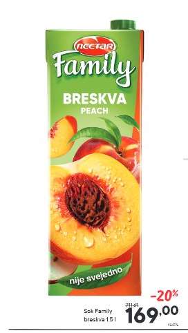 Sok Family breskva 1.5 l