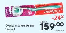 Četkica medium zig zag