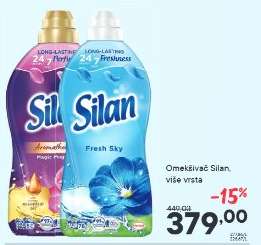 Omekšivač Silan, više vrsta