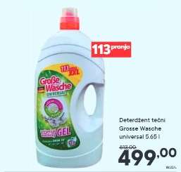 Deterdžent tečni Groese Wasche universal 5.65 l