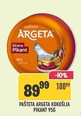 Pašteta Argeta Kokošija Pikant 95g