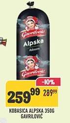 Kobasica Alpska 350g Gavrilović