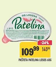 PAŠTETA PATELINA LOSOS 60G