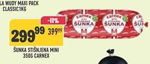 Šunka Stišnjena Mini 350g Carnex