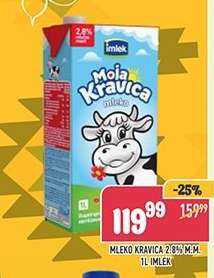 Mleko Kravica 2.8% M.M.