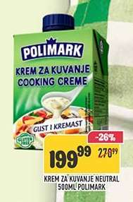 Krem za kuvanje neutral 500ml Polimark