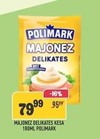 Majonez Delikates Kesa 180ml Polimark